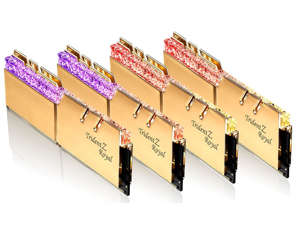 G.Skill F4-2666C18Q-128GTRG Trident Z Royal 288pin DDR4-2666 CL18