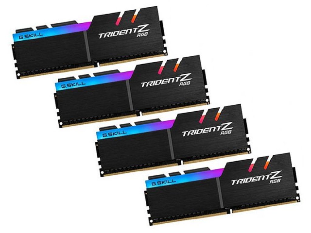 G.Skill F4-3200C16Q-128GTZR Trident Z RGB 288pin DDR4-3200 CL16-18