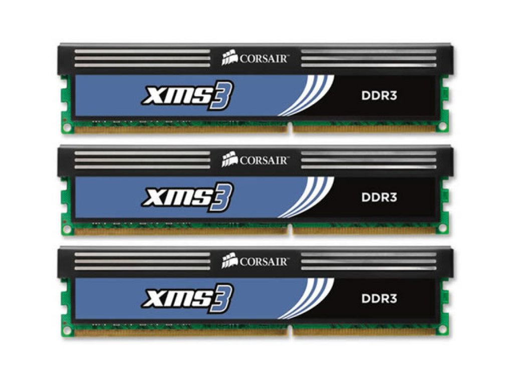 Corsair CMX6GX3M3A1600C9 6GB(2GB*3枚組)CL9 TRIPLE-KIT