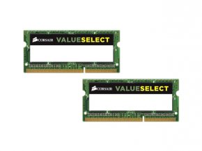 Corsair CMSO16GX3M2C1600C11 ValueSelect 204pin DDR3L-1600 CL11-11 