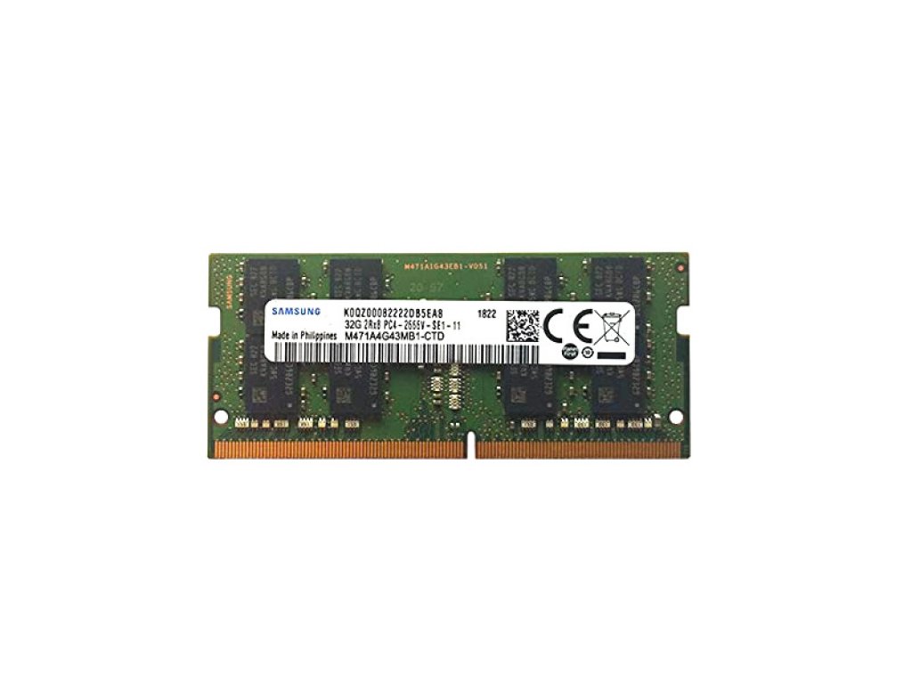 PCパーツ ノートPC向け SAMSUNG純正 DDR4-2666 32GBモジュール