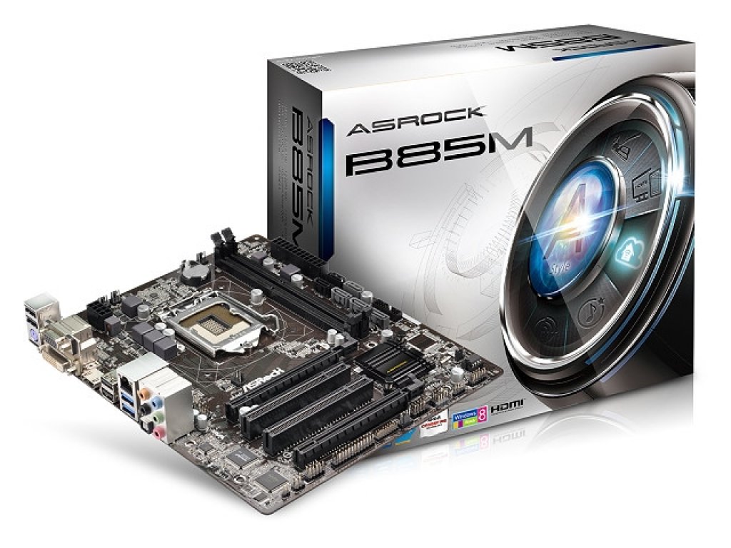 マザーボード、CPU、メモリーセット（ASUS B85-PLUS/MEM8GB/i5-4590