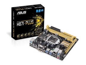 ASUS H87I-PLUS インテル 8シリーズ LGA1150対応 intel H87チップ 