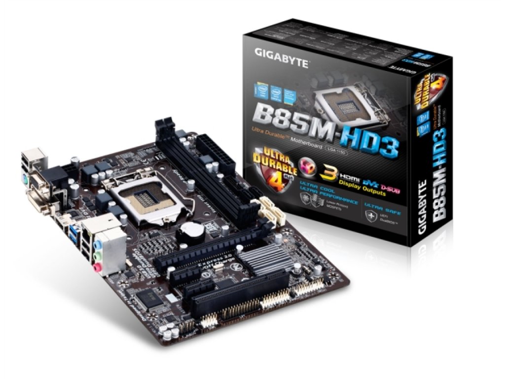 GIGABYTE GA-B85M-HD3 インテル 8シリーズ LGA1150対応 intel B85