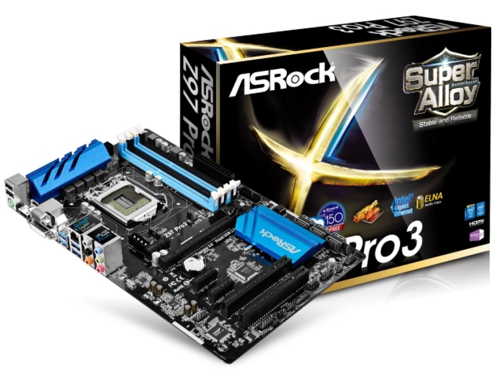 ASRock Z97 Pro3 インテル 9シリーズ LGA1150対応 intel Z97チップ
