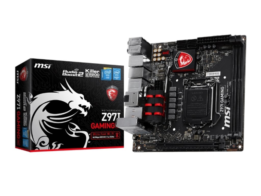 MSI Z97I GAMING AC インテル 9シリーズ LGA1150対応 intel Z97チップ