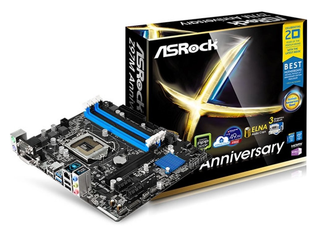 ASRock Z97M Anniversary インテル 9シリーズ LGA1150対応 intel