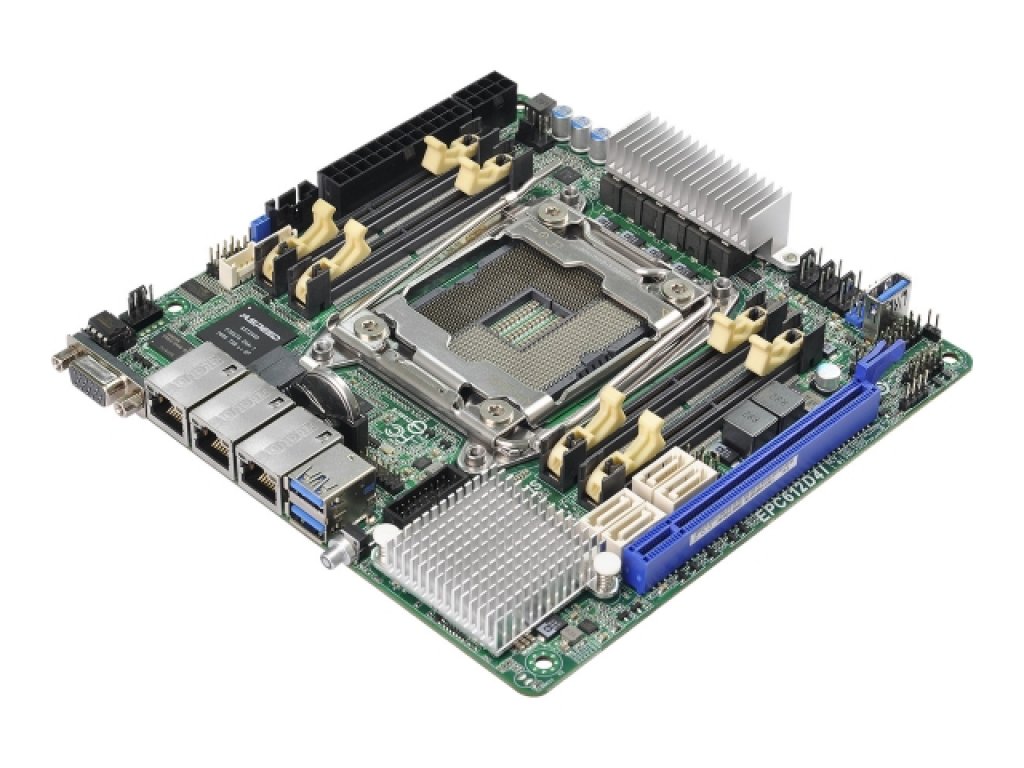 ASRock Rack EPC612D4I インテル C610シリーズ LGA2011-v3対応 intel