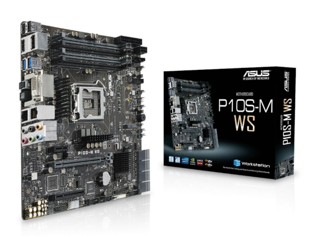ASUSTek Intel 第10世代・11世代 CPU 対応 (LGA120m ASUS C236チップセット搭載LGA1151対応マザーボードにMicroATXモデル