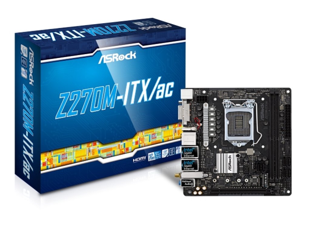 ASRock Z270M-ITX/ac インテル 200シリーズ LGA1151対応 intel Z270