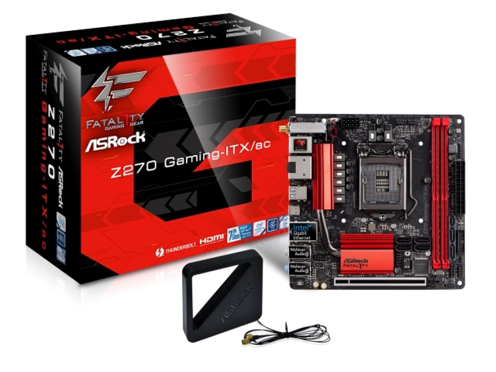 ASRock Fatal1ty Z270 Gaming-ITX/ac インテル 200シリーズ LGA1151