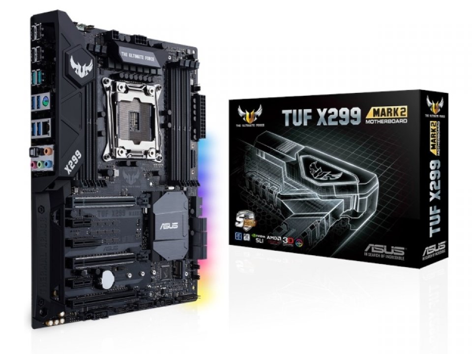 ASUSからTUFなCore i9対応X299搭載マザーボード「TUF X299」シリーズ2 