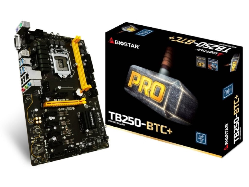 BIOSTAR TB250-BTC+ インテル 200シリーズ LGA1151対応 intel B250