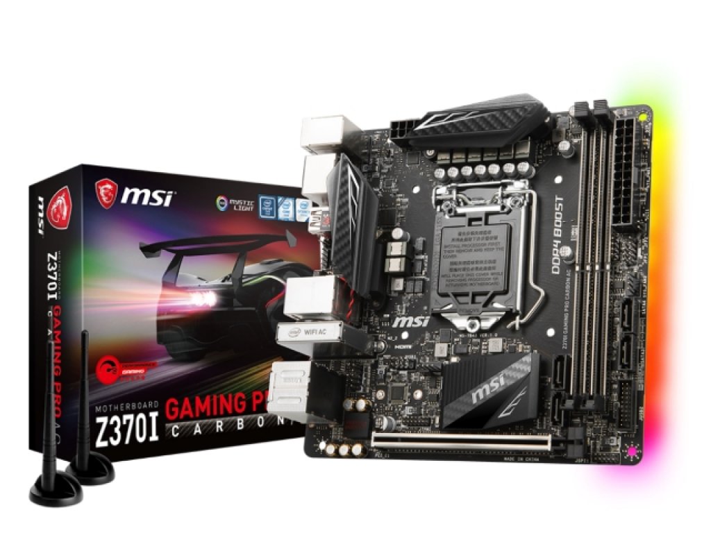 MSI Z370I GAMING PRO CARBON AC インテル 300シリーズ LGA1151