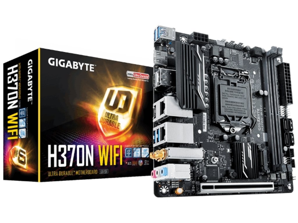 GIGABYTE H370N WIFI インテル 300シリーズ LGA1151対応 intel H370