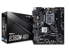ASRock B360M-HDV インテル 300シリーズ LGA1151対応 intel B360チップ 