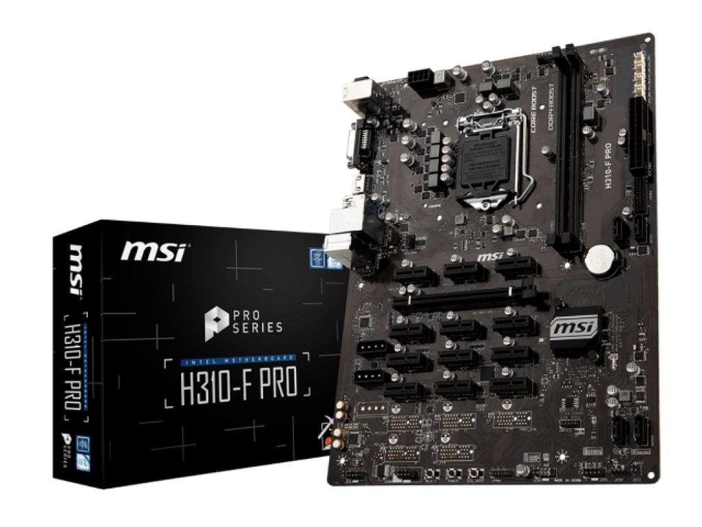 MSI H310-F PRO インテル 300シリーズ LGA1151対応 intel H310チップ