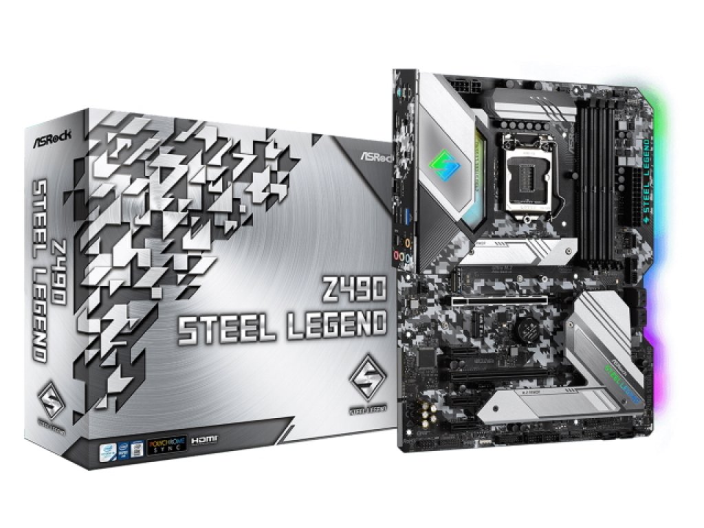 ASRock Z490 Steel Legend インテル 400シリーズ LGA1200対応 intel ...