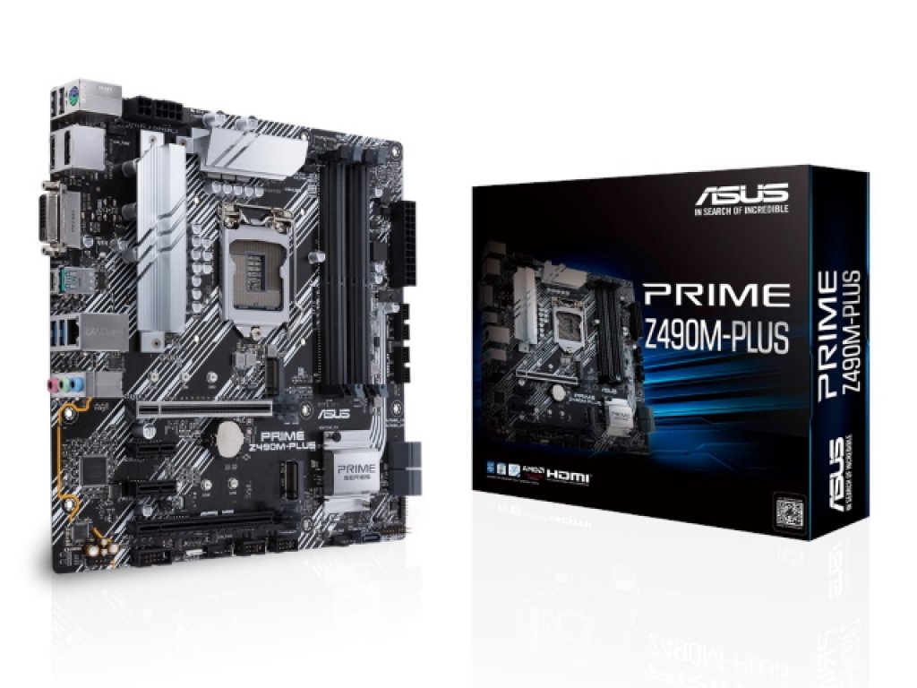 ASUS PRIME Z490M-PLUS インテル 400シリーズ LGA1200対応 intel Z490