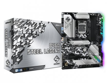 ASRockの高耐久LGA1200対応B460搭載ATXマザーボード「B460 Steel