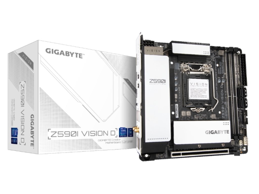 Z590I VISION D & intel i5-10500他セット GIGABYTE Z590I VISION D インテル 500シリーズ LGA1200対応