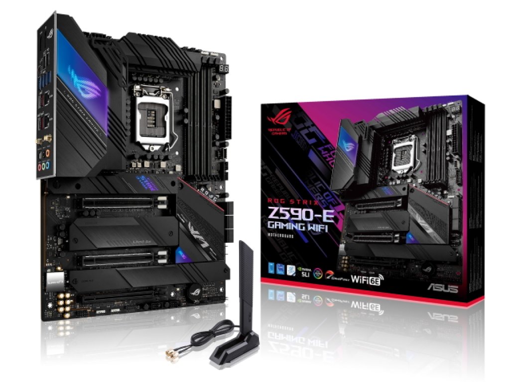 ASUS ROG STRIX Z590-E GAMING WIFI インテル 500シリーズ LGA1200対応