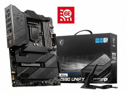 実用性重視、MSIからブラックPCBベース非発光なZ590搭載ハイエンドATX