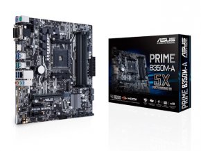 ASUS PRIME B350M-A AMD 300シリーズ Socket AM4対応 AMD B350チップ 