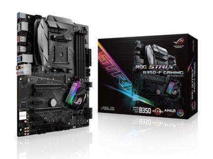 ASUS ROG初のAMD B350チップセット搭載RYZEN対応ATXマザーボード「ROG 