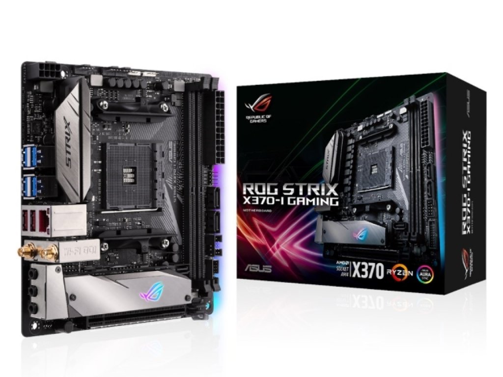 ASUS STRIXからAMD RYZEN AM4プロセッサー対応「Mini-ITX