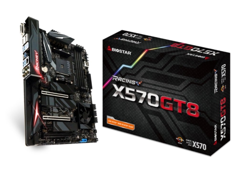 BIOSTAR X570GT8 AMD 500シリーズ Socket AM4対応 AMD X570チップ