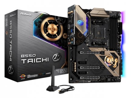 B550版Taichi登場、ASRockのZen2向けオールラウンドATXマザーボード