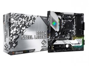 ASRock B550M Steel Legend AMD 500シリーズ Socket AM4対応 AMD B550 