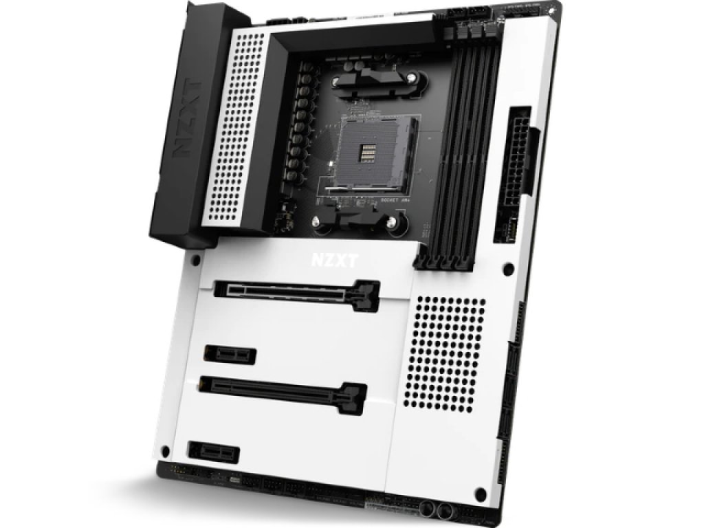 NZXT N7 B550 White AMD 500シリーズ Socket AM4対応 AMD B550