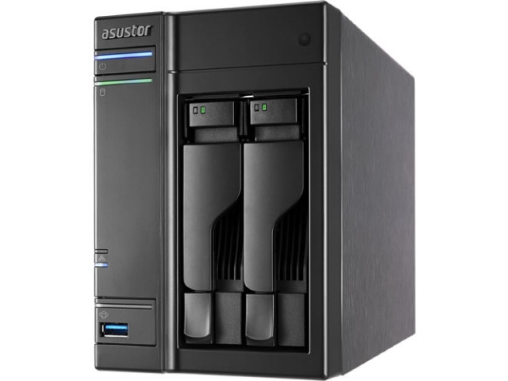 合計16TB】ASUSTOR AS0202T ＋ 8TB HDD × 2台 合計16TB】ASUSTOR
