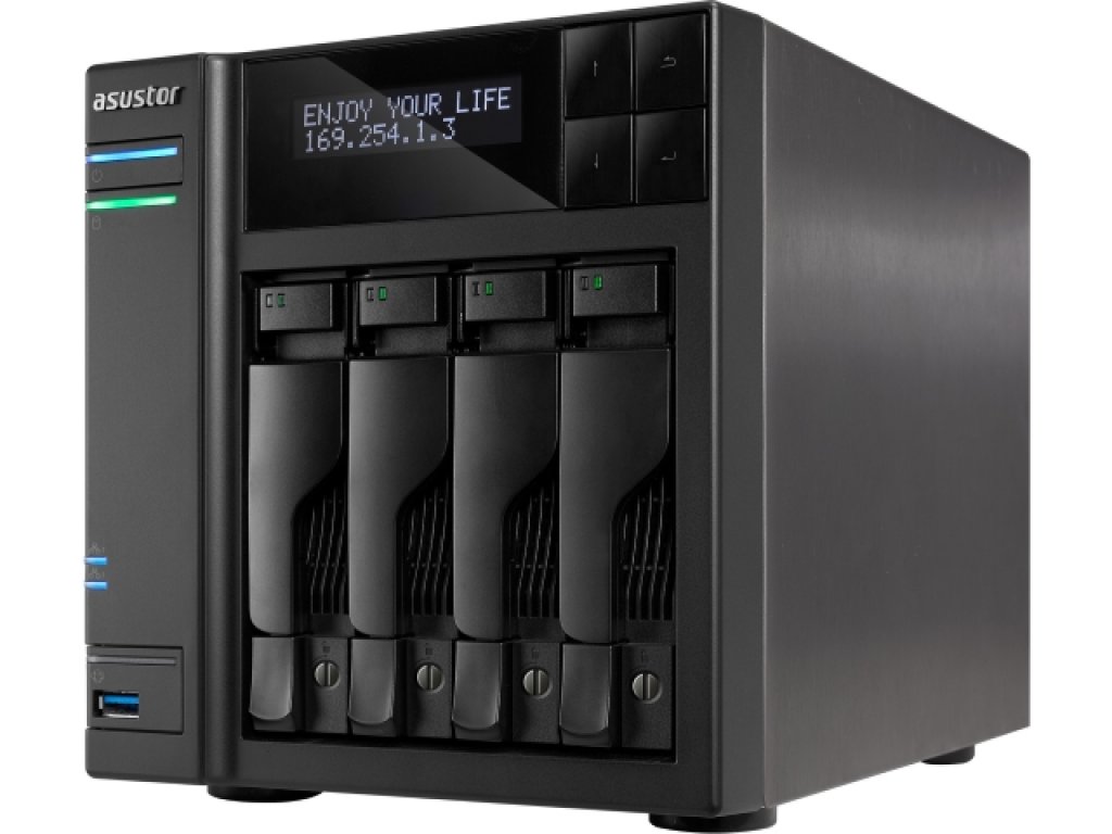 ASUSTOR AS7004T AS 70 中小企業および SOHO向け高性能 4ベイNAS