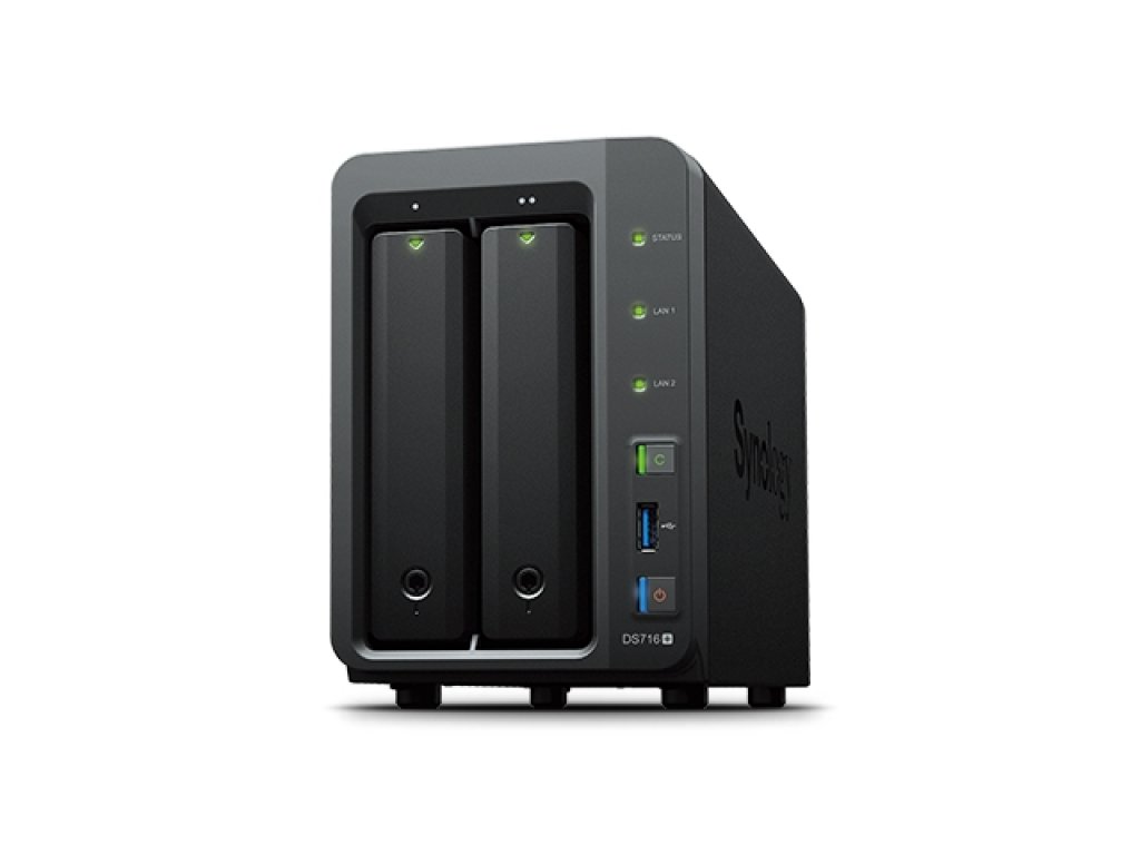Synology DS716+ NAS 2ベイ + 3TB HDD Synology DiskStation DS716+ DiskStation 中小規模ビジネス向け高性能