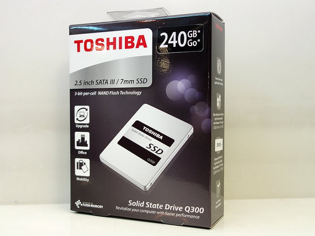 Toshiba USAパッケージ版の東芝純正SSDに120GBと480GBモデルが