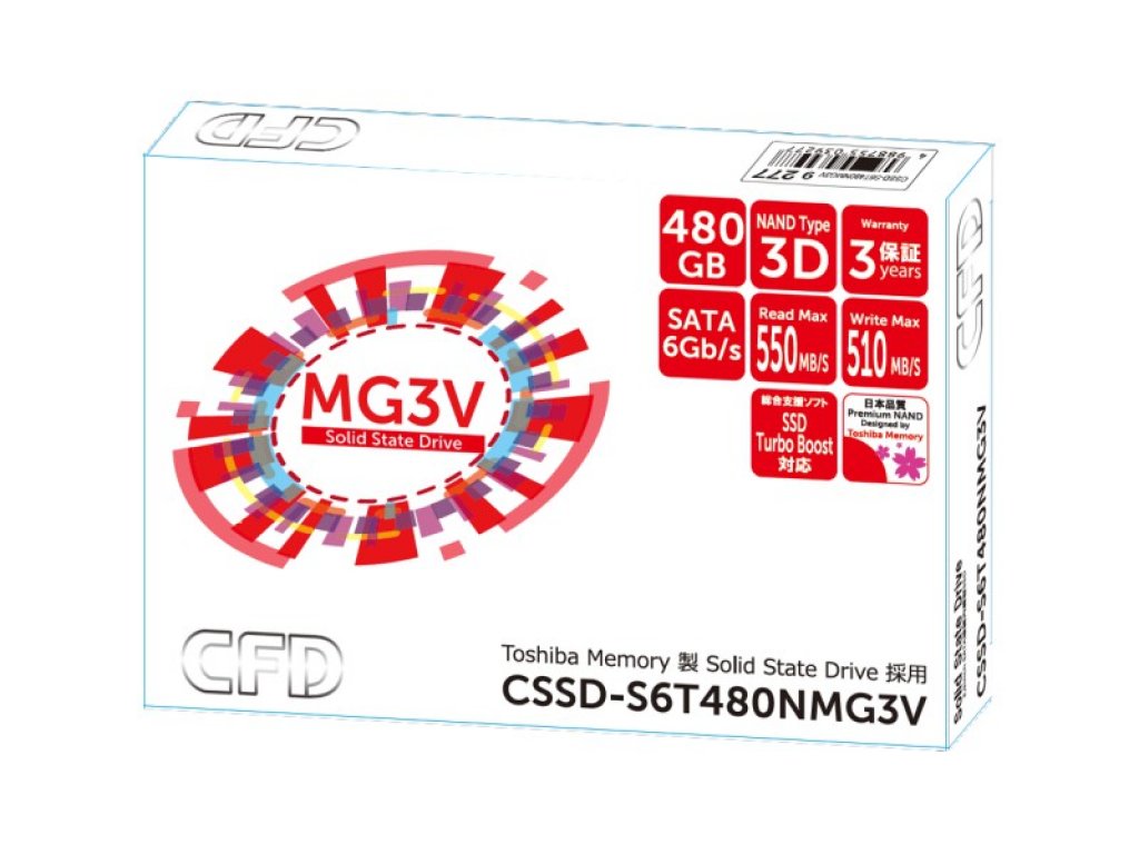 CFD CSSD-S6T480NMG3V - 製品詳細 | パソコンSHOPアーク（ark）