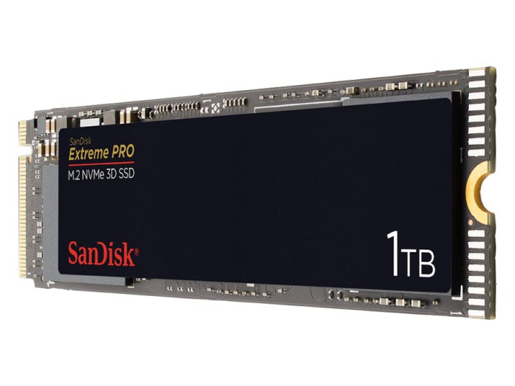 SanDiskのNVMe M.2 SSDに2TBモデル「SDSSDXPM2-2T00-J25」追加