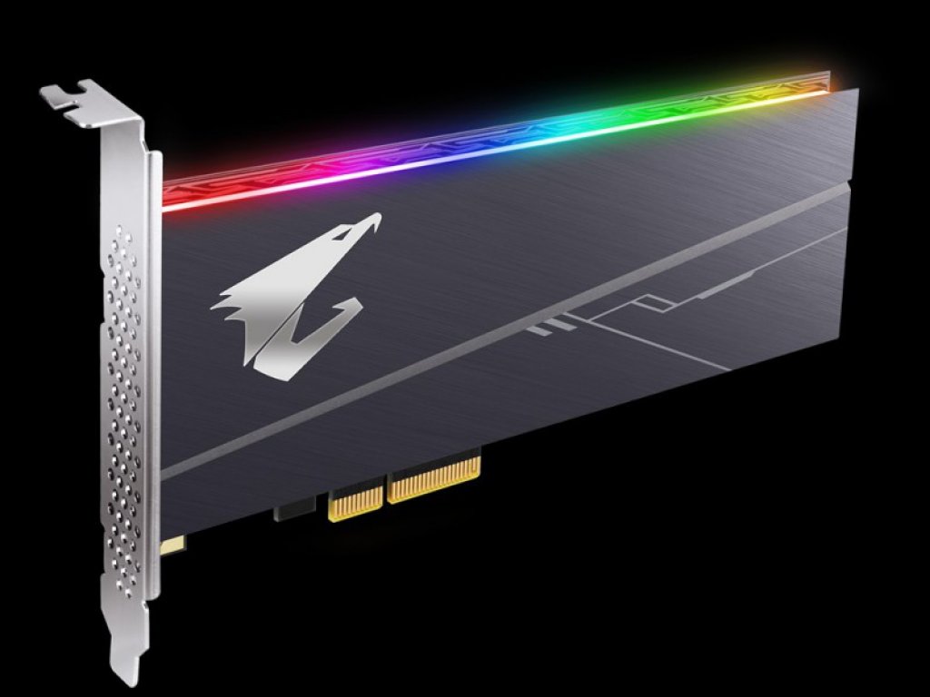 GIGABYTE AORUS RGB AIC NVMe SSD 1TB - 製品詳細 | パソコンSHOP