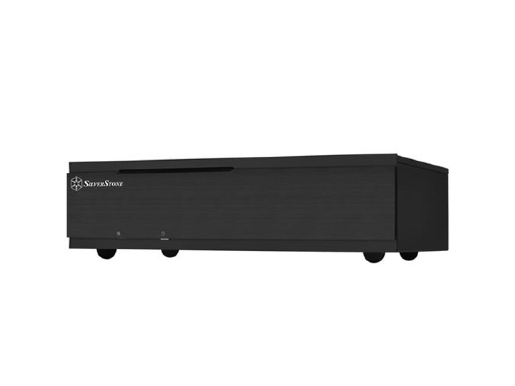 SilverStone SST-ML06B-E Milo Mini-ITX対応、アルミ製フロント