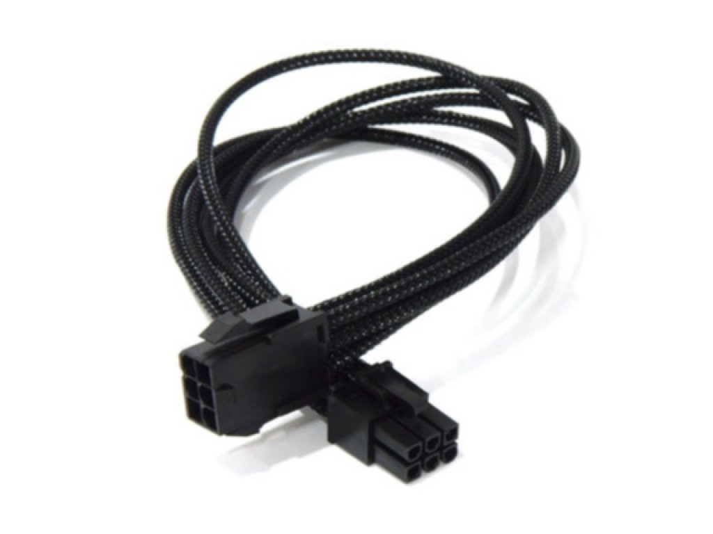 GELID GELID CA-6P-BK PCI-E6pin延長ケーブル ブラック - 製品詳細