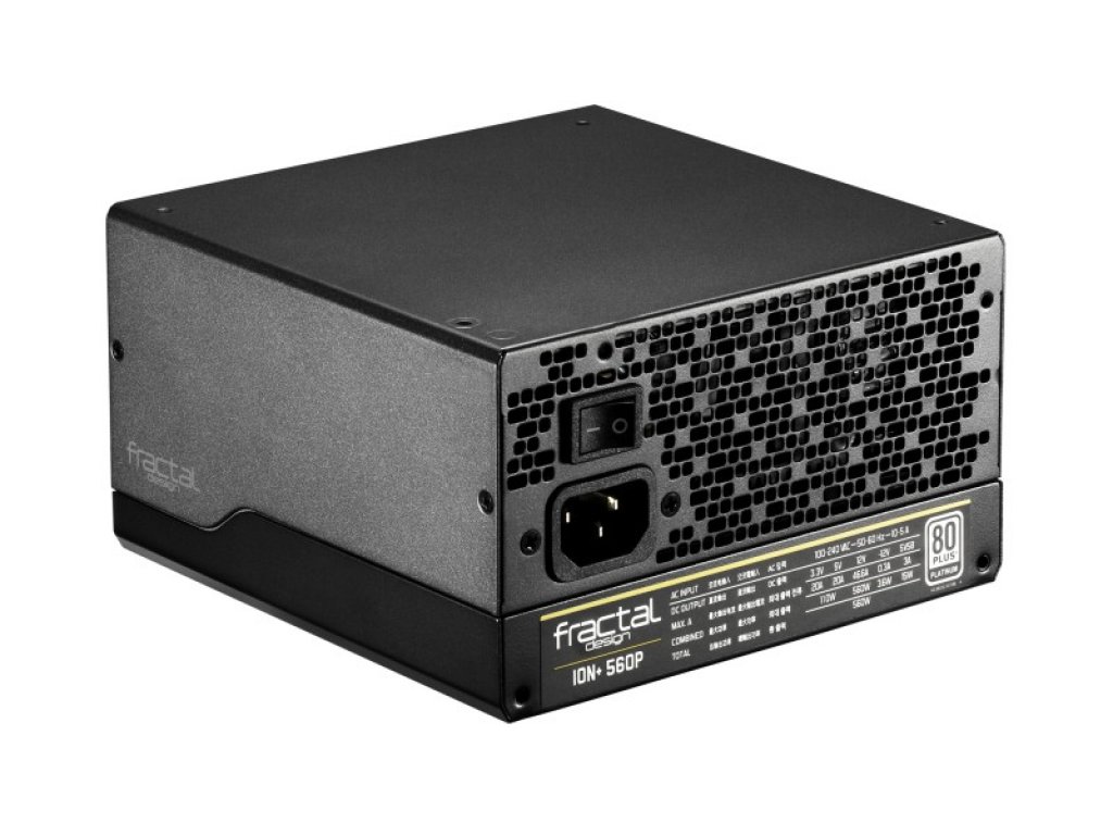 80GOLD PLUS 560W PC電源 ポイントはケーブルとエコ、Fractal DesignからハイセンスなPlatinum