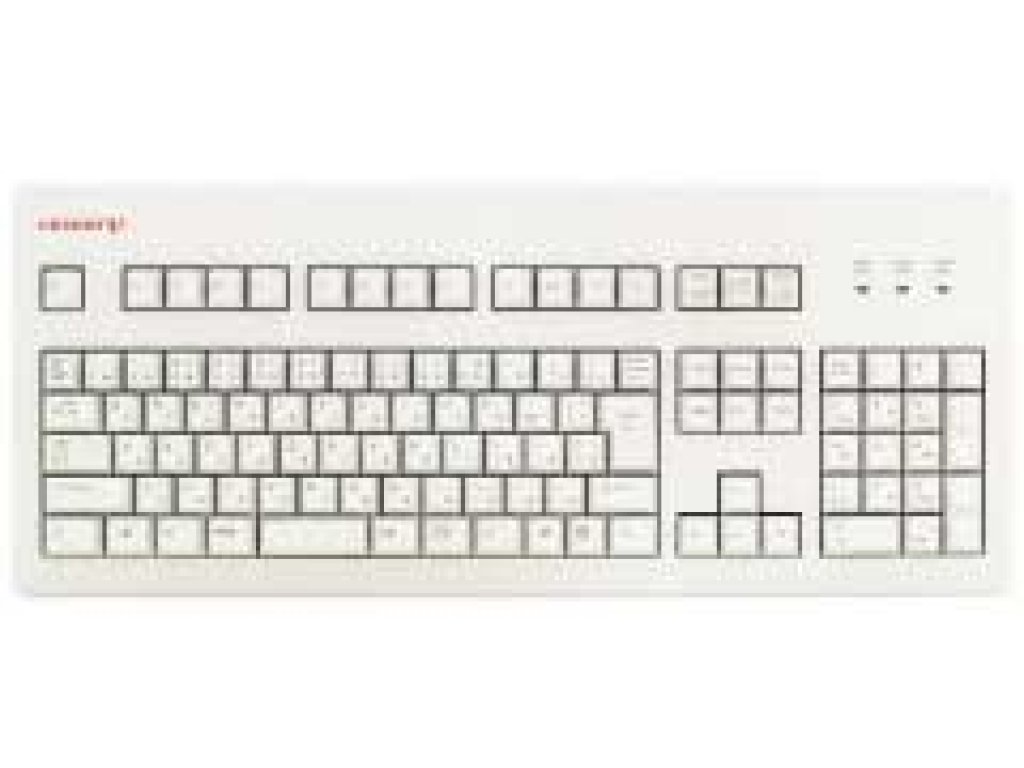 Cherry社純正 メカニカルキーボード 茶軸 日本語配列 G80-3600 Cherry G80-3600LYCJA-0 Cherry新型 赤軸採用!! - 製品詳細