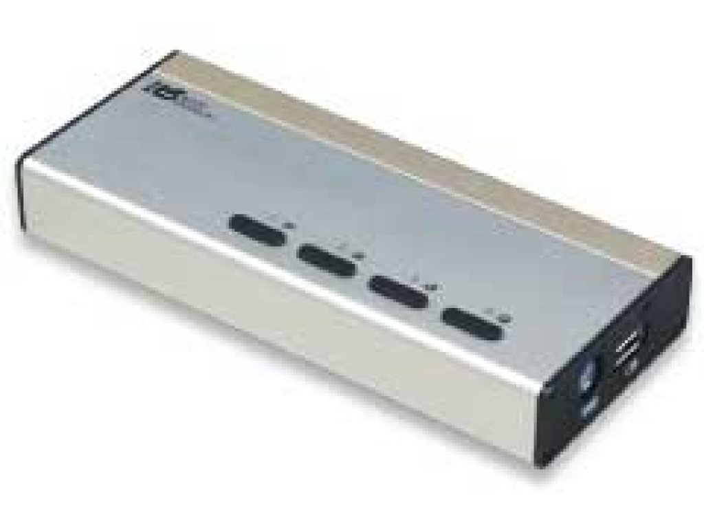 REX-430XDA KVM スイッチ CPU 切り替 4台用 DVI Ratoc REX-430XDA 高画質DVI専用!WUXGA(1920×1200)対応の切替器 - 製品