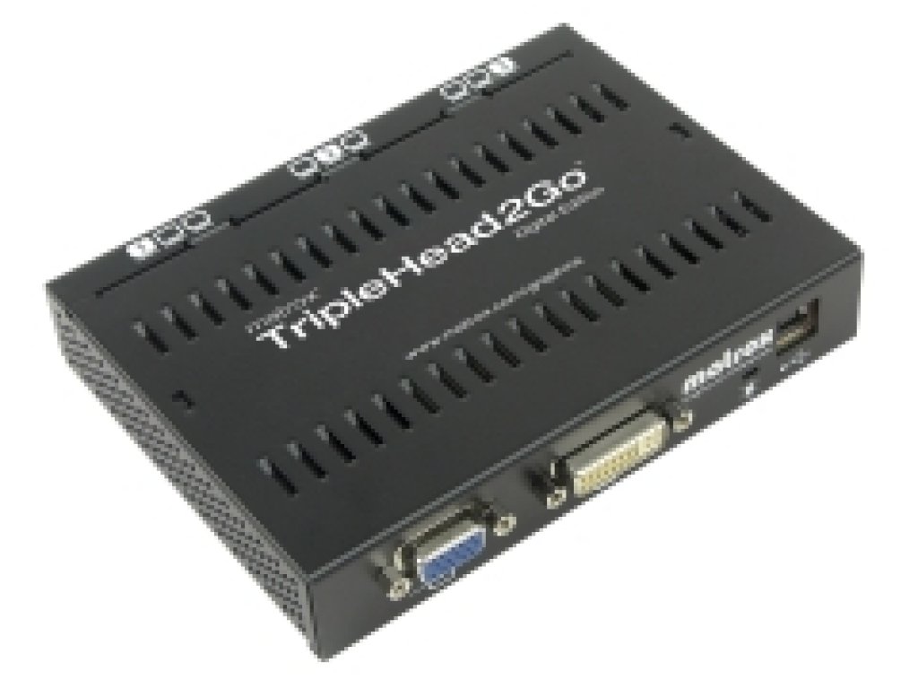Matrox グラフィックボックス GXM TripleHead2Goデジタル版 T2G