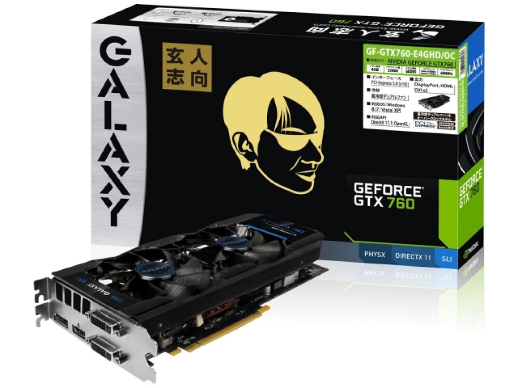 玄人志向 GF-GTX760-E4GHD/OC - 製品詳細 | パソコンSHOPアーク