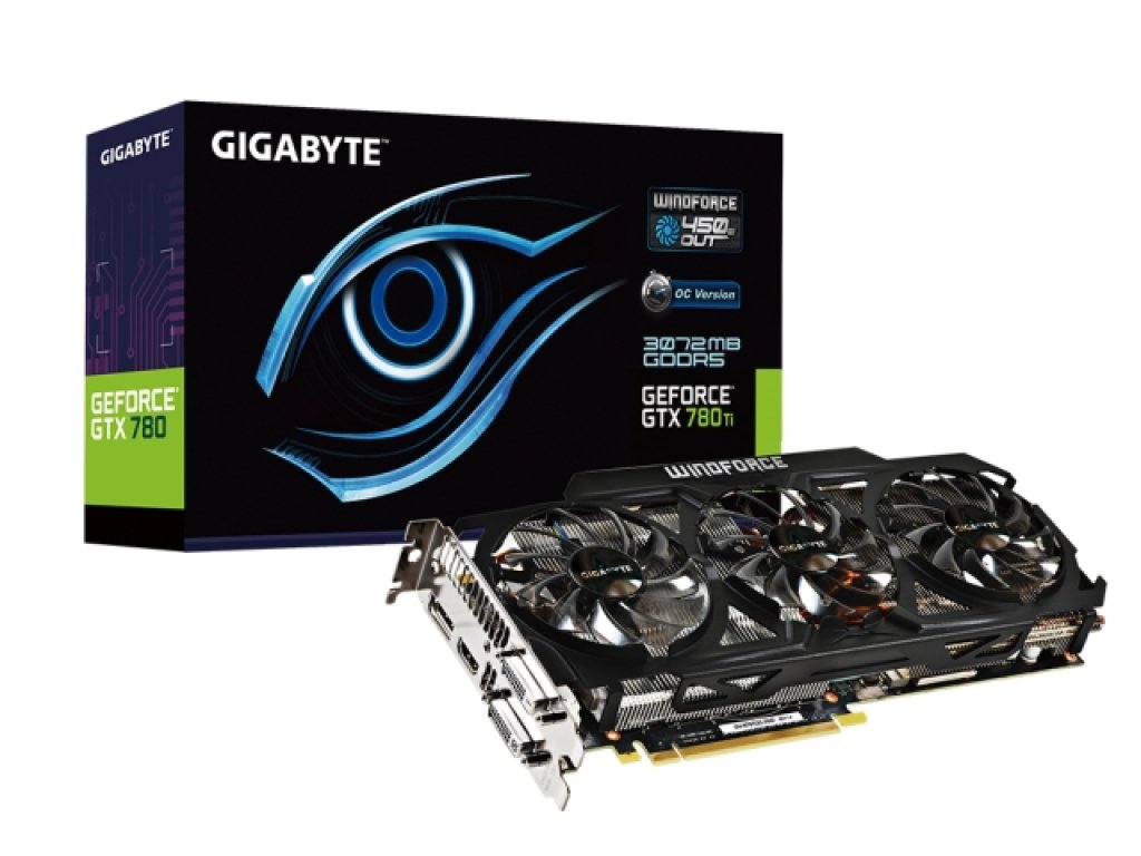 GIGABYTE GV-N78TOC-3GD WINDFORCE GeForce GTX 780 Ti 3GB 384-bit