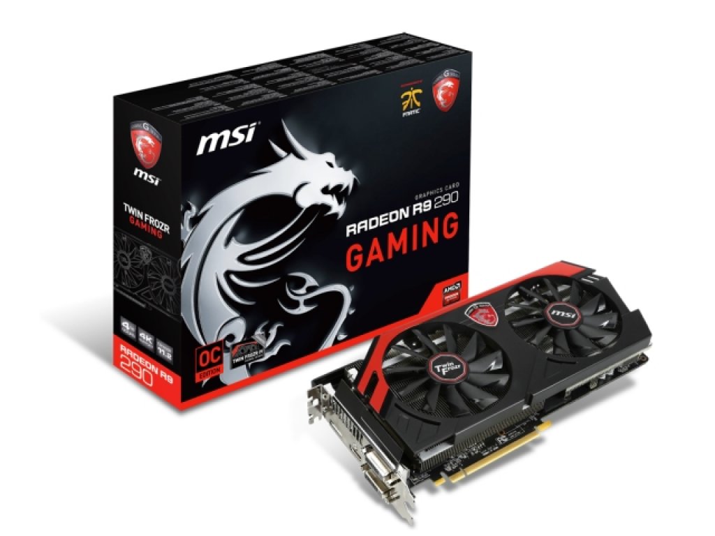 MSI R9 290 Twin Frozr 4S OC Twin Frozr RADEON R9 290 4GB 512-bit